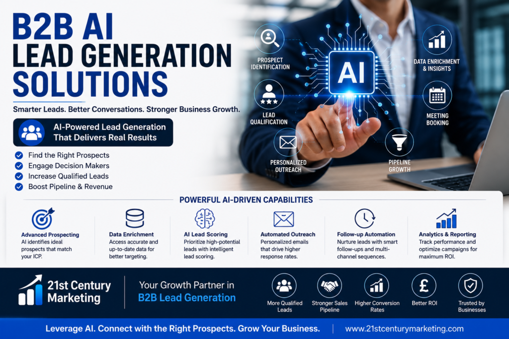 B2B AI lead generation solutions